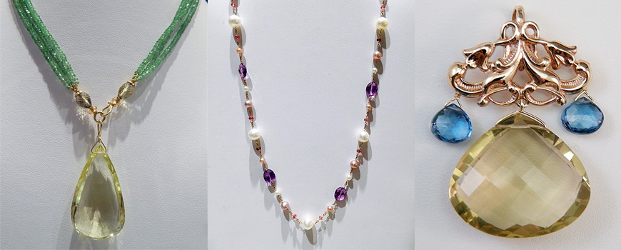Suzanne Dines Pearl and Beads Custom Design Jewelry